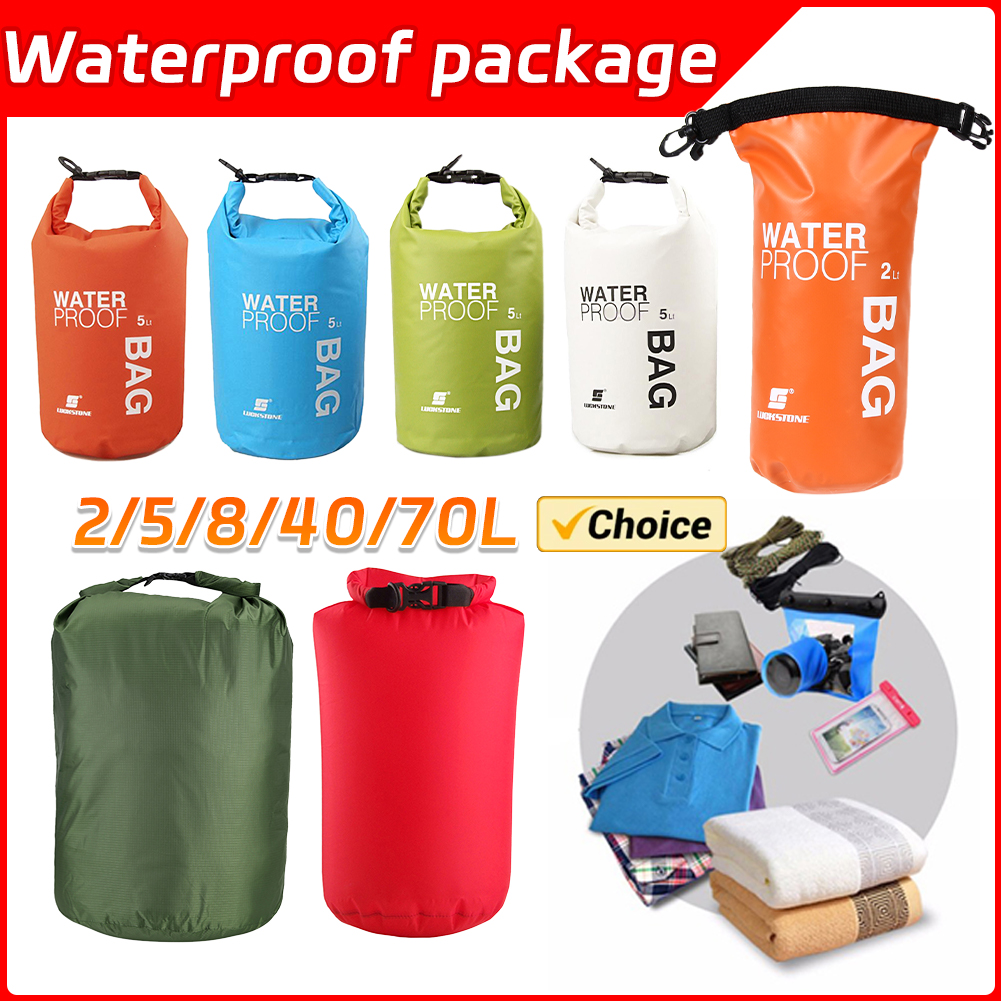 Dry Bag Roll Top - 2L Waterproof Dry Bag Floating Storage