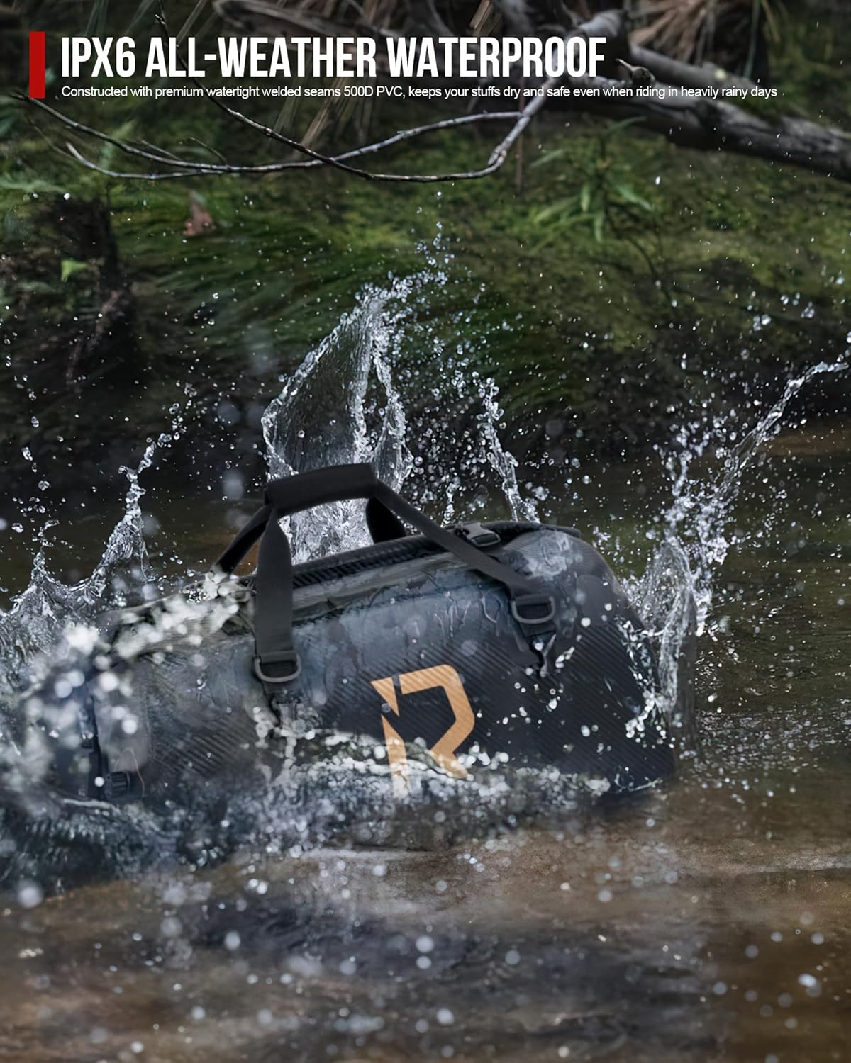 Motorcycle Dry Bag - 30L Water - Dry Bag Roll Top reseña y precio