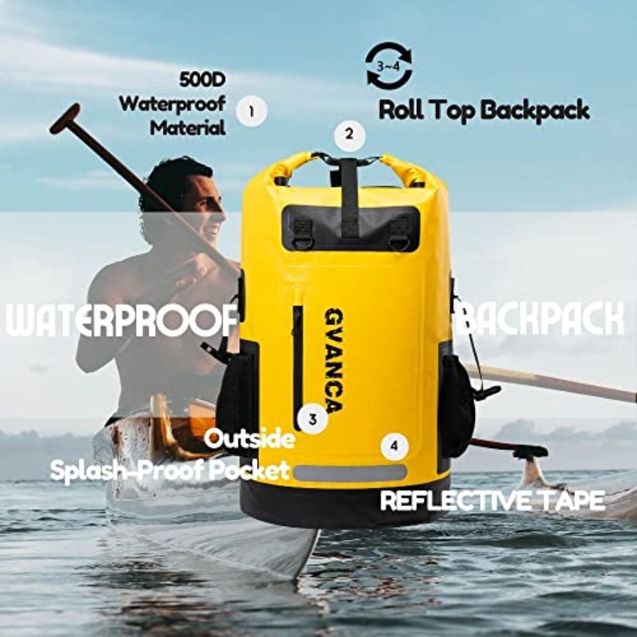Waterproof Dry Bag Backpack fo - Dry Bag Roll Top reseña y precio
